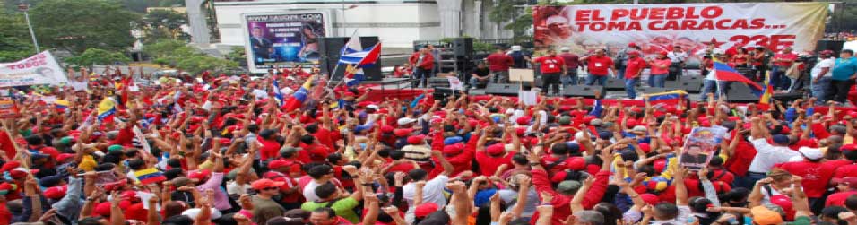 el pueblo toma caracas